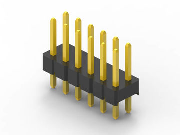 Płyty PCB 2,54 mm łącznik pasmowy, Pcb Pin łącznik odporność izolacyjna