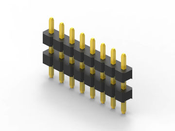 10 szpilów 2,54 mm Pitch Male Pin Header Connector Odporność kontaktowa 20mΩ Max