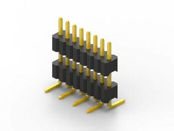 Podwójny wiersz 1,27 mm Pitch IDC Connector, Kontakt z mosiądzu