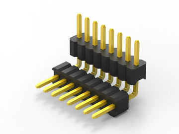 1.27mm głowica szpilki podwójny rząd podwójny R / A PA9T plastiku stosowane w inteligentnych domów hurtowych produktów