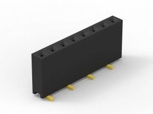 Pojedynczy wiersz łącznik nagłówkowy kobiecy SMT Typ Wysokość 3,56 mm Narysowany prąd 2.0AMP