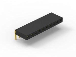 8 szpilów 90° Kobieta łącznik nagłówkowy 2,0 mm