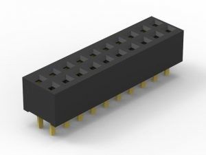 1.00 Mm 8 Pin Kobieta głowica, Kobieta głowica PCB Wytrzymać napięcie 500 V