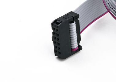 LED Display Signal Flexible Ribbon Cable, PVC Isolation 20 Pin Idc Cable Assembly