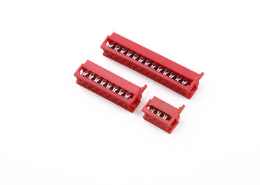 1.27 mm Micro Match IDC Kabel Connector Crimp z kablem płaską taśmą