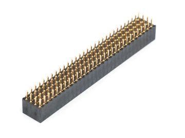 DIP 4 X 10 Pin Kobieta łącznik głowicy 2,00 mm Cztery rzędy fosfor brązowy materiał kontaktowy