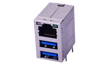 10P8C Rj45 Konektor kobiecy do kobiecego, trwały konektor Ethernet kobiecego