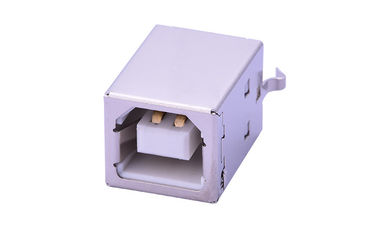 Biały rdzeń Mini USB Female Connector, 1,0A Nominated Current Mini USB Connector
