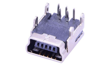 Mini 90 stopni Micro USB Connector Patch Cellular Phone Socket Nominalne napięcie 30V