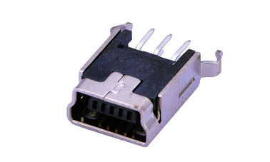 Telefon komórkowy Mini 180-stopniowy złącze USB, SMD Micro USB Male Connector