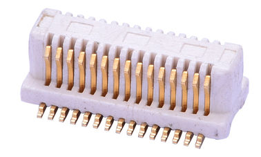 Pionowy 30PIN Płyty PCB Do Płyty Podłączacz Podstawy Beżowy Fosfor Brązowy Materiał
