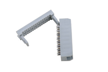 2.54 Mm Pitch IDC Kabel Connector PBT Materiał 500V Opór izolacyjny