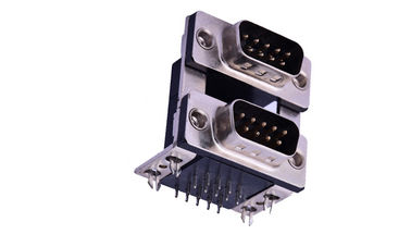 Mężczyzna Micro D Sub Connector Opór napięcia 500V VGA Connector Socket Combination
