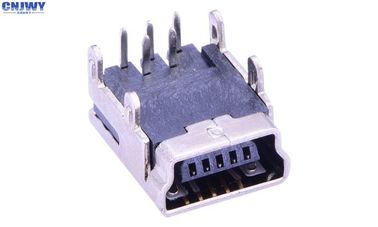Mini 90 stopni Micro USB Connector Patch Cellular Phone Socket Nominalne napięcie 30V