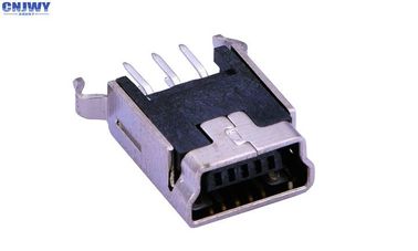 Telefon komórkowy Mini 180-stopniowy złącze USB, SMD Micro USB Male Connector