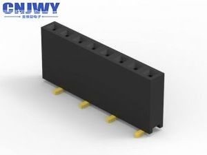 Pojedynczy wiersz łącznik nagłówkowy kobiecy SMT Typ Wysokość 3,56 mm Narysowany prąd 2.0AMP