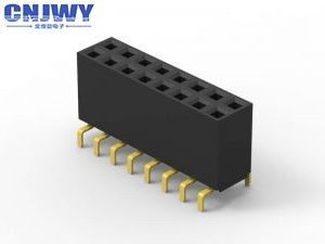 2 Pin do 80 Pin Kobieta łącznik głowicy 2.54mm Pitch 2 rzędy odporność izolacyjna