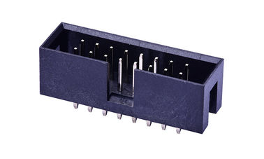 PCB DIP Box Header Connector prostokątny 2 * 12 pinów Odporność izolacji