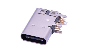 3.1 Model C Podłącznik Micro USB o podstawie 90 stopni 14 Kontakty Stop miedziany