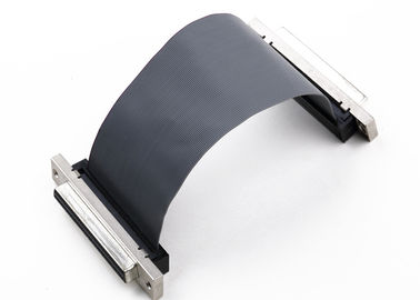 SCSI Kobieta kablówka 1,27 mm, osłonięta 34 szpilki kablówka płaska