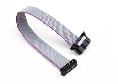 2 * 07 sposoby IDC / DIP Flat Ribbon Cable Assembly With Butterfly Hook