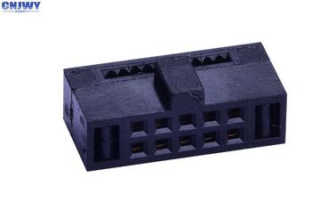 Złoty złącze kablowy Flash IDC 1,27 mm 2 * 6 Ways PBT Insulator Material