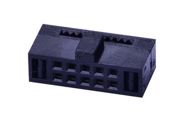 Złoty złącze kablowy Flash IDC 1,27 mm 2 * 6 Ways PBT Insulator Material
