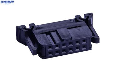 2.54MM gniazdo IDC Głowica Kobieta łącznik z hakem motyla PBT izolacja