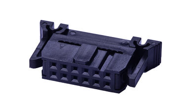 2.54MM gniazdo IDC Głowica Kobieta łącznik z hakem motyla PBT izolacja
