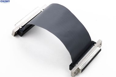 SCSI Kobieta kablówka 1,27 mm, osłonięta 34 szpilki kablówka płaska