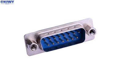 Zastosowany 15 pin D Sub Male Connector, VGA 15 pin D Type Connector Phosphor Bronze