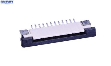 Horyzontalny złącze kablowy FPC 1 mm Wysokość pasma 2,46 mm Beżowa blacha