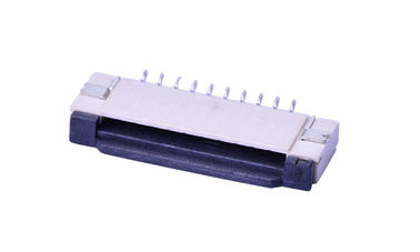 1.0 mm pozioma wysokość łącznika kabla FPC 2,17 mm z zamkiem napięciem nominalnym 50 V