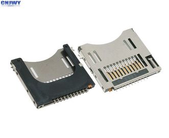 Samodzielnie ładowany 11 PIN łącznik karty Micro SD 5000 cykli Długa trwałość