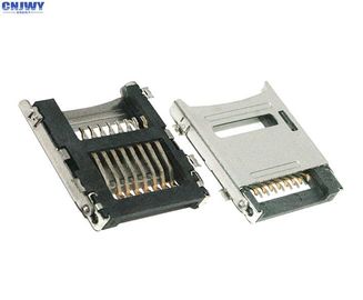 Złącze karty TF typu Flip Micro SD 1,8 mm Wysokość opór kontaktowy 100 MΩ Max