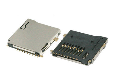 TF zewnętrzne spawanie łącznik karty Micro SD posiadacz 9 PIN Cztery stopy samodzielny typ powłoki