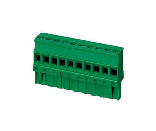 4000V Wtykacz w bloku końcowym łącznik CPT 5.08mm Pitch 1*18P Green PA66 SN Plated