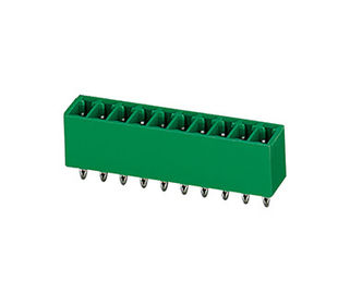 Powierzchnia ciała miedzianego, montaż końcowy bloków CST 3,50 mm pasmo 1,3 mm średnica PCB