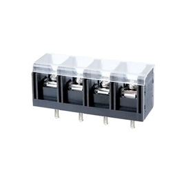 CE 10.0mm Pitch Terminal Block Connector PCB Barrier 1*05P PBT z osłoną ochronną