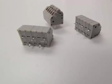 Bezszrobowy blok końcowy przycisk Przesunięcie pasma 3,5 mm Szary Dip/180° Zamówione szpilki