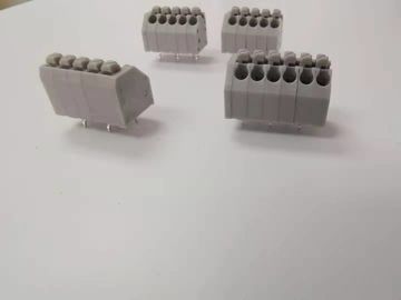 Bezszrobowy blok końcowy przycisk Przesunięcie pasma 3,5 mm Szary Dip/180° Zamówione szpilki