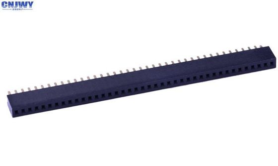 Złoty Flash PA6T 1U Female Pin PCB Connector 1,27mm Pitch