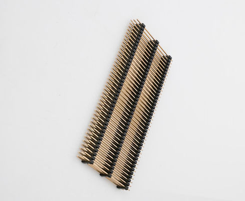 Podwójny wiersz PA6T Pitch 2.54mm 48P DIP Pin Header Connector
