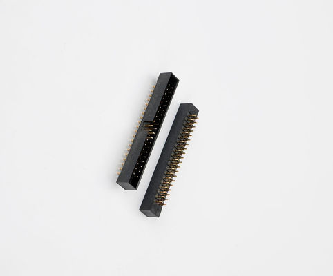 Płytka z podwójnym rzędem PA6T 38P 2.54mm Pitch PCB Box Header