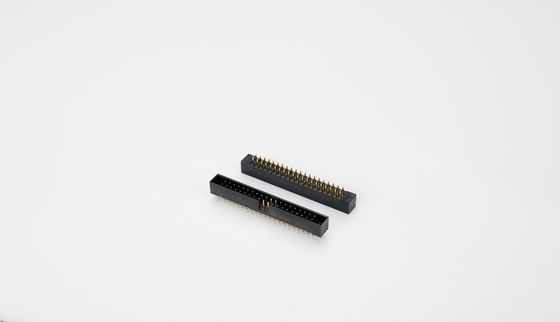 Płytka z podwójnym rzędem PA6T 38P 2.54mm Pitch PCB Box Header