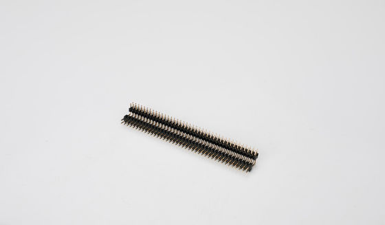 Złote połączenie głowicy szpilki męskiej PH2.54mm L44 2X11P DIP 180 stopni