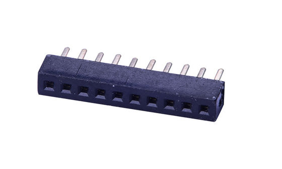 Cztery rzędy łącznik głowicy kobiecej 4x10 pinów łącznik PCB kontaktowy fosfor brązowy