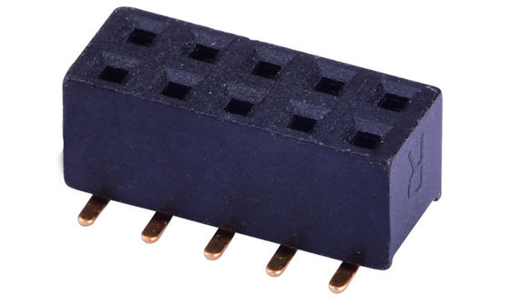 Kobieta Głowa Au Flash 2,00 mm Pitch PA6T SMT PCB Connector