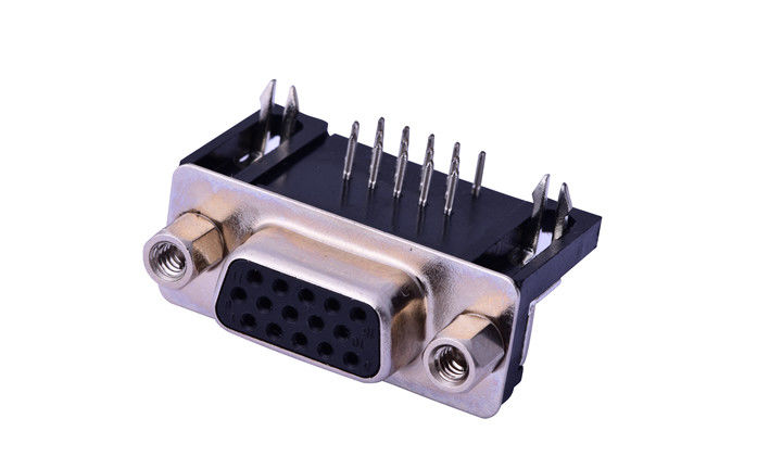 9 PIN 15 Ways Female D Sub Input Output Connectors 250V AC Nominalne napięcie z śrubą
