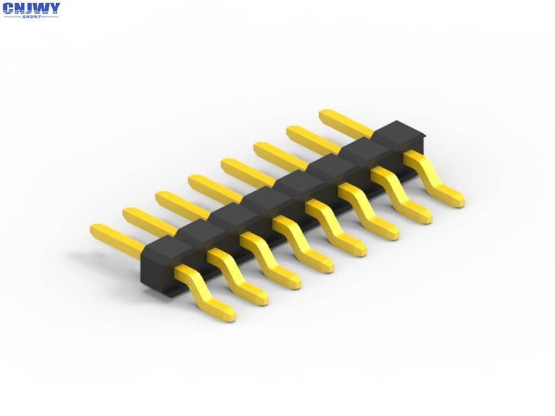 2.54mm Mężczyzna Pin Header Connector SMT Typ Pin z złotem